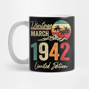 march 1942 vintage march Mug